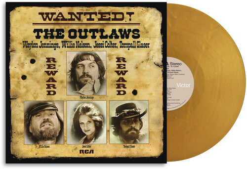 WANTED! The Outlaws - Gold Color Vinyl LP