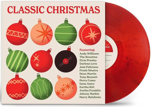 Classic Christmas (Various Artists) Red Color Vinyl LP