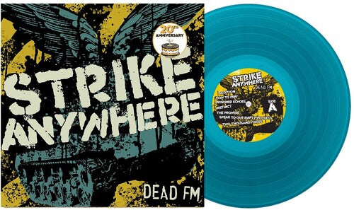 Strike Anywhere - Dead FM - Blue Color Vinyl LP