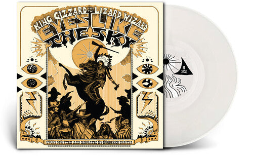 King Gizzard and the Lizard Wizard - Eyes Like the Sky - Injection Molded Pet Ecosonic Clear Color Vinyl LP