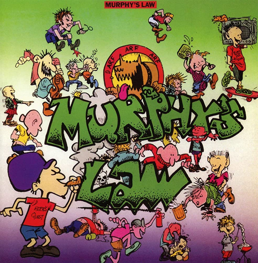 Murphy's Law - Self Titled Red Color Vinyl LP