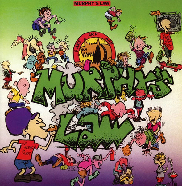 Murphy's Law - Self Titled Red Color Vinyl LP