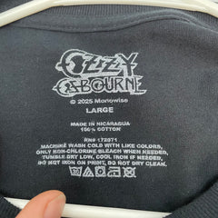 Ozzy Osbourne Officially Licensed T-Shirt Size L Like New!