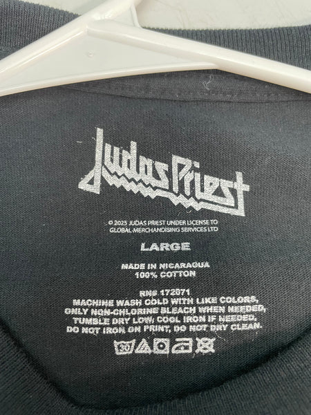 Judas Priest Officially Licensed T-Shirt Size L Like New!