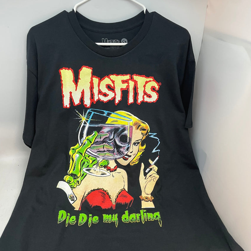Misfits Die Die Die My Darling Officially Licensed T-Shirt Size L Like New!