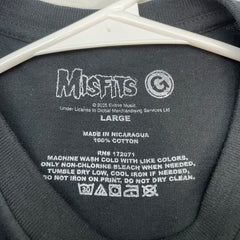 Misfits Die Die Die My Darling Officially Licensed T-Shirt Size L Like New!