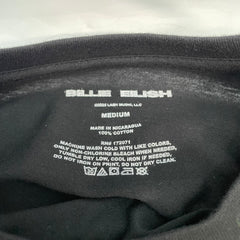 Billie Eilish Officially Licensed T-Shirt Size M Like New!