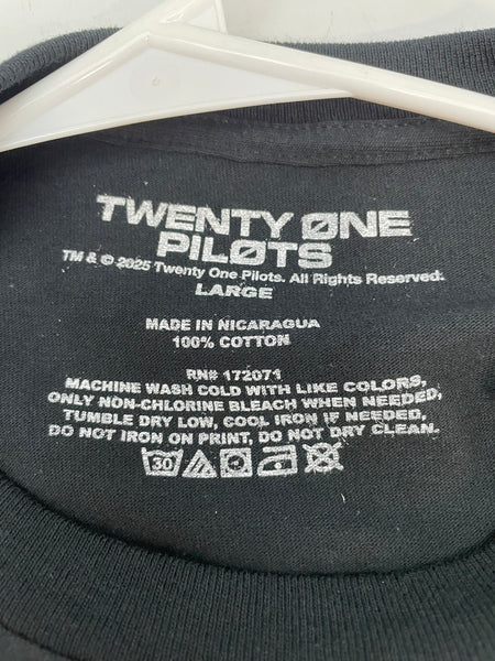 Twenty One Pilots Officially Licensed T-Shirt Size L Like New!