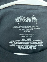 Aerosmith Walk This Way Officially Licensed T-Shirt Size L Like New!