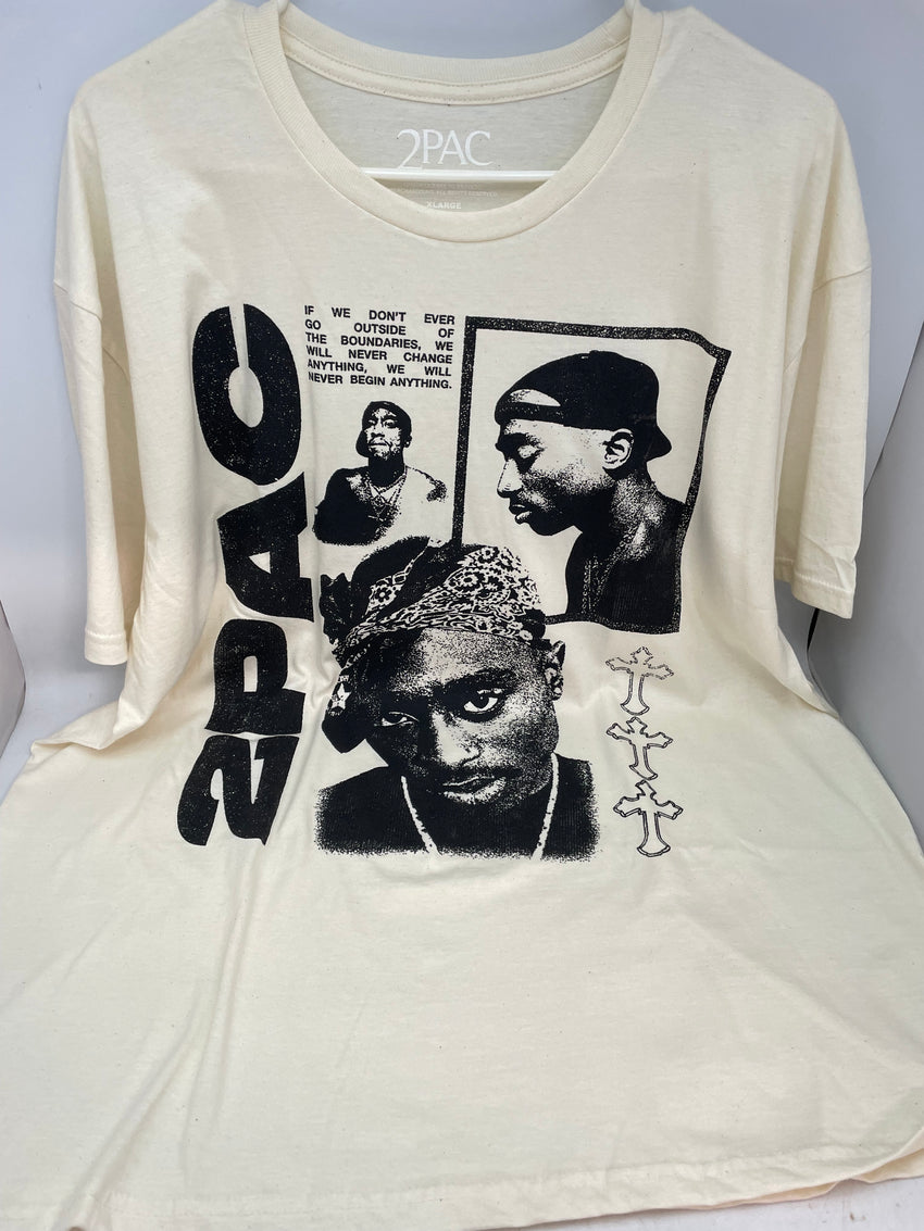 2PAC Officially Licensed T-Shirt Size XL Like New!