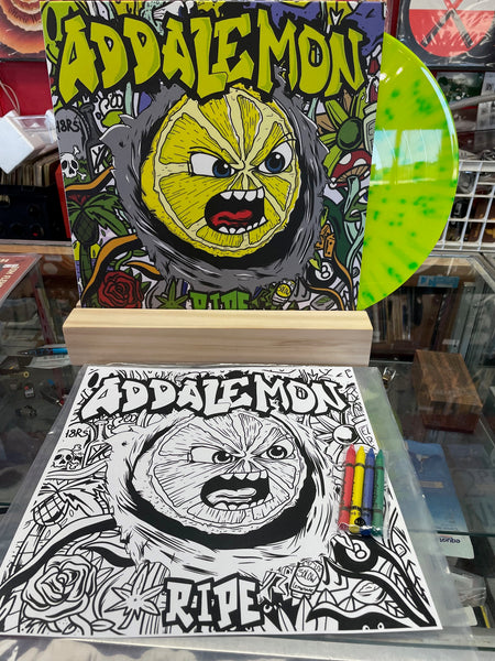 Addalemon - Ripe Splatter Color Vinyl w/ Coloring Page RSD