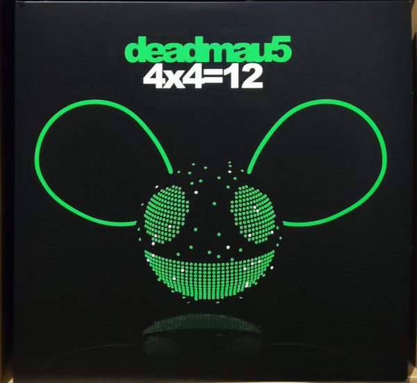 Deadmau5 4x4=12 Green Colored Vinyl Double LP 2024 Sealed Tech House