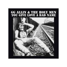 GG Allin - You Give Love A Bad Name Color Vinyl LP