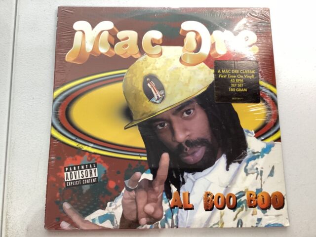 Mac Dre -  Al Boo Boo - Yellow/ orange Color Vinyl LP