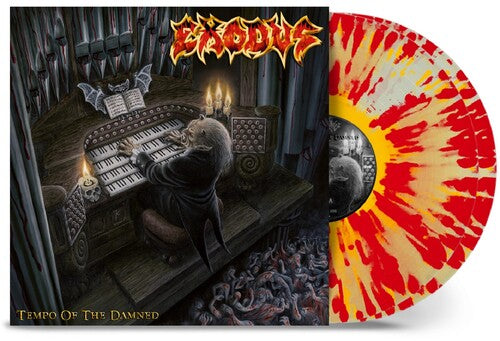 Exodus Tempo of the Damned 20th Anniversary Yellow Red Splatter Vinyl 2024