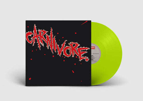 Carnivore - Self Titled Neon Yellow Color Vinyl LP