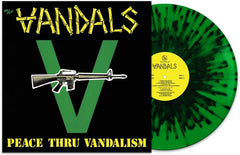 The Vandals – Peace Thru Vandalism - Green/ Black Splatter Color Vinyl LP