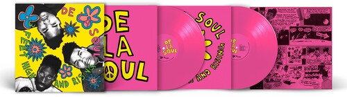 De La Soul - 3 Feet High And Rising -  Magenta Color Vinyl LP