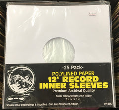 Inner Sleeves 25 Pack