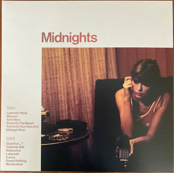 Taylor Swift – Midnights [Blood Moon Edition] Color Vinyl LP