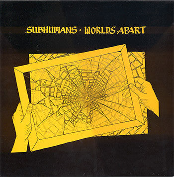 The Subhumans - Worlds Apart Purple Color Vinyl LP