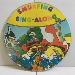 The Smurfs Picture Disc Smurfing Sing-Along 1982 Kids Near Mint Vinyl LP ARI-1029